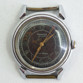 Наручные часы "Родина 22 камня" без ремешка и задней крышки, не работают, СССР